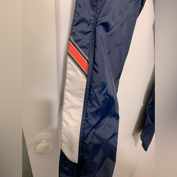VINTAGE Nike Zip Away / Tearaway Track Pants jogging athletic pants windbreaker - Picture 5 of 12